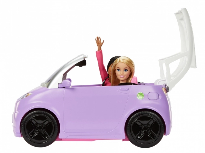 Auto Cabrio dla Barbie z elektryczną stacją