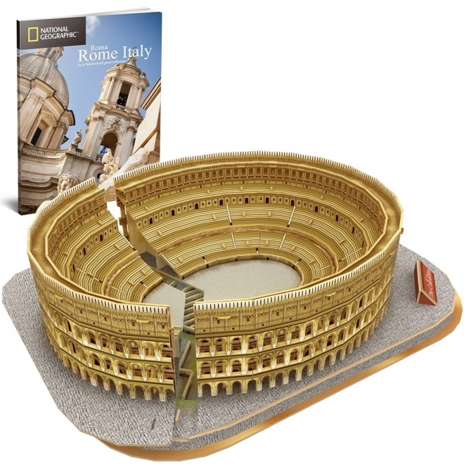 3D puzzle CubicFun Narodowe Geograficzne Koloseum 131 elementów