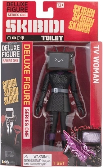 Skibidi Toilet - DeLux kolekcjonerskie figurki 15 cm