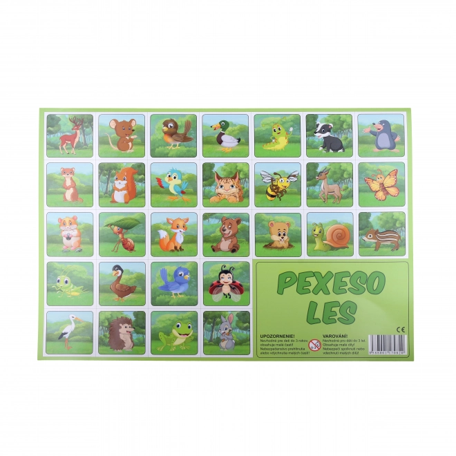 Pexeso las ilustrowane