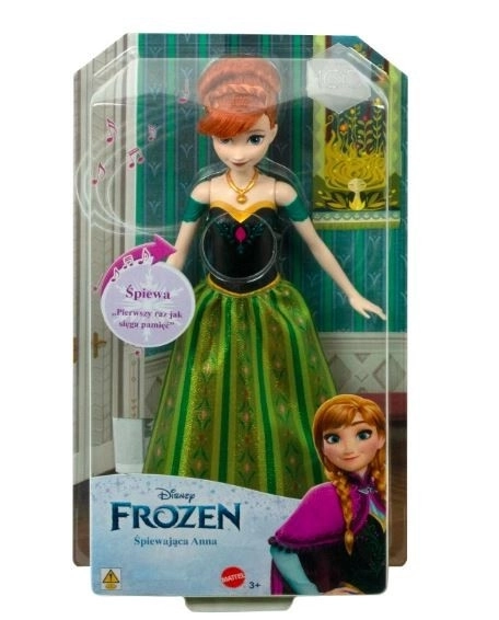 Śpiewająca lalka Anna z filmu Kraina lodu Disney