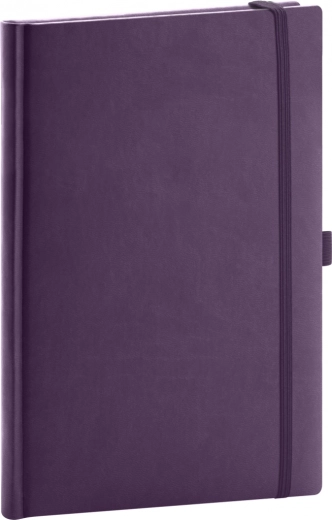 Notes NOTIQUE Aprint Neo fioletowy w kropki 15 × 21 cm