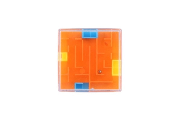 Kostka łamigłówka z kulką 4x4x4 plastik 20 sztuk w pudełku