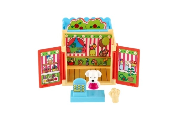 Plastowy domek z pupilem