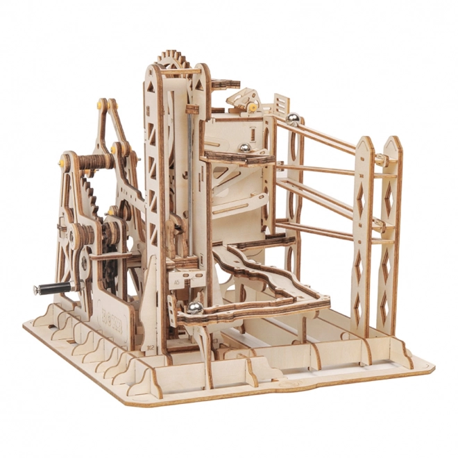 Tor wyścigowy Marble Explorer - 3D drewniana konstrukcja