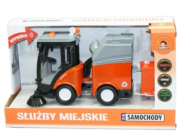 Pojazd komunalnych usług sprzątania ulic