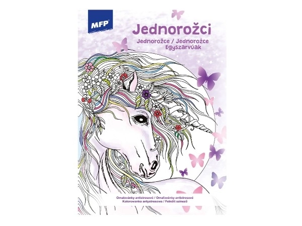 Antystresowe kolorowanki Jednorożce 21x29cm