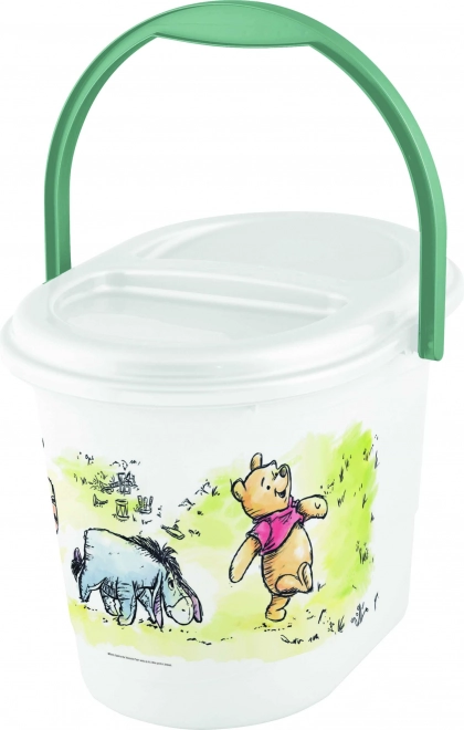 Kosz na pieluchy Winnie, biały