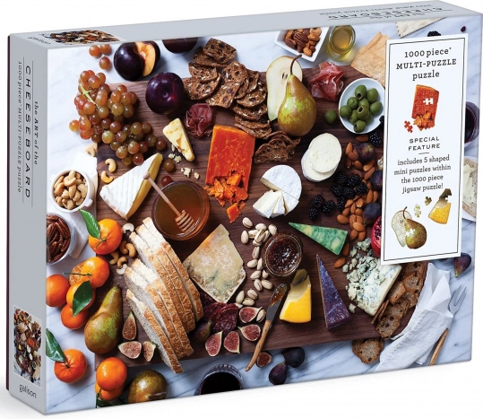 galison puzzle serowe deski degustacyjne 1000 elementów