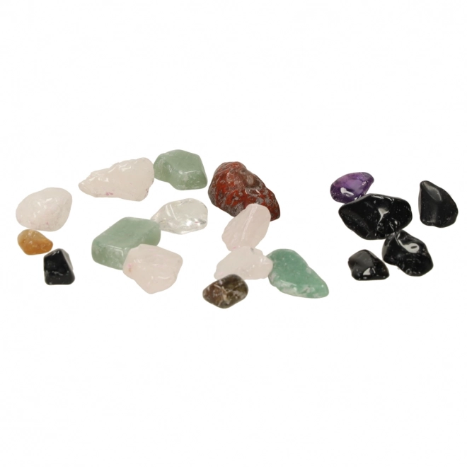 Zestaw naukowy dla małego archeologa z minerałami 9 szt.