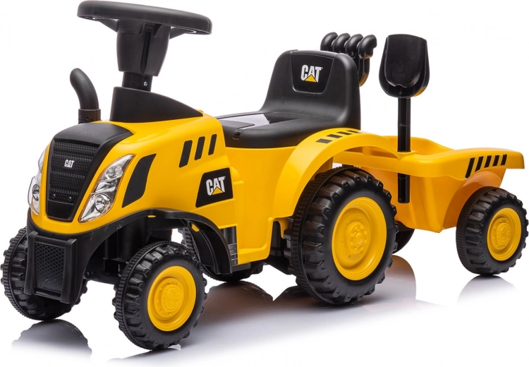 Jeździk traktor CAT marki Chipolino żółty