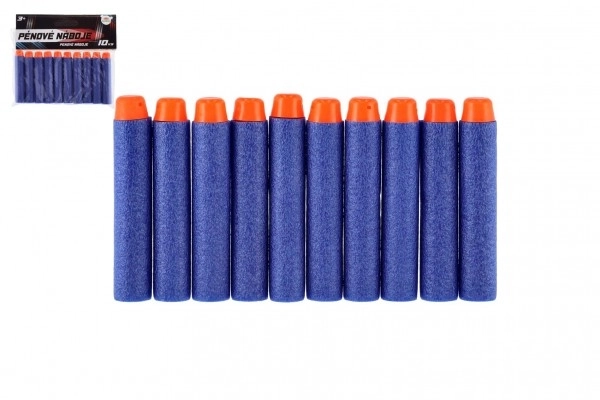 Zapasowe piankowe naboje do pistoletu Nerf - 10 sztuk