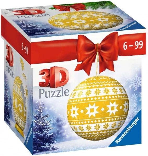 Ravensburger 3D puzzle świąteczna dekoracja – motyw 2 (54 elementów)