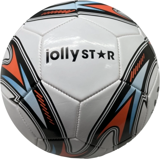 Skórzana piłka nożna Jolly Star Champion, rozmiar 5