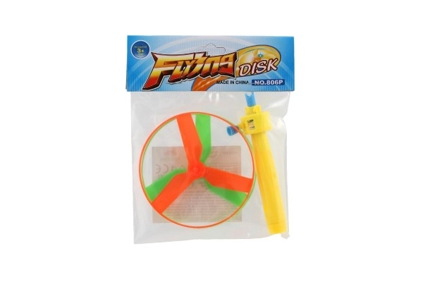 Wyrzutnia wirnika + starter plastikowy 9cm 2 kolory w woreczku