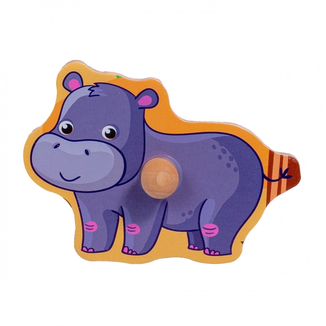 Drewniane puzzle ZOO