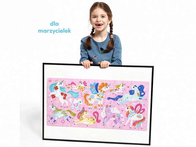 Puzzle Ach Jednorożce 60 elementów