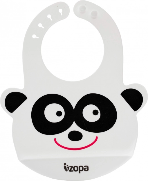 Silikonowy śliniak Panda