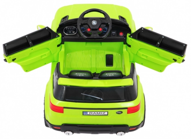 Elektryczne autko Land Rapid Racer zielone