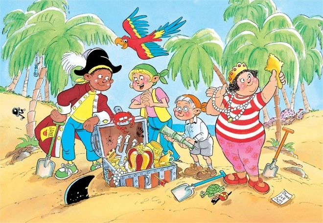 JUMBO Puzzle JvH Junior 13: Polowanie na skarb 150 części