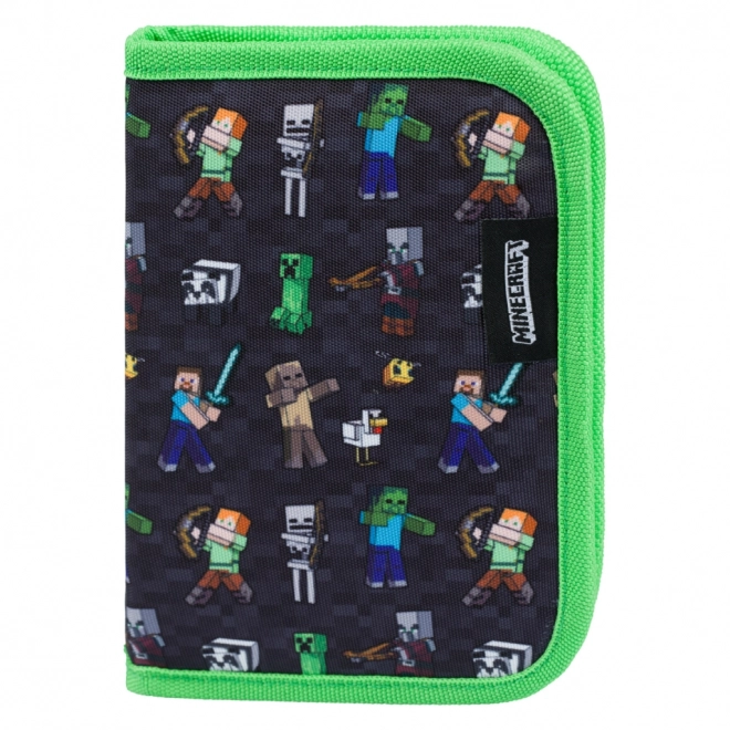 BAAGL Szkolny piórnik jednowarstwowy Minecraft