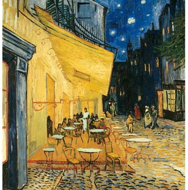 Kolekcja Puzzle Art: Taras Kawiarni Nocą 1000 Elementów