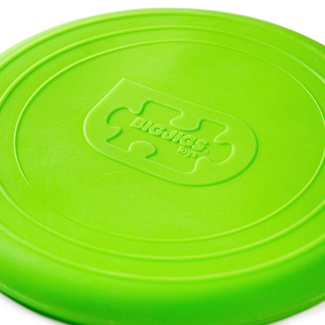 Frisbee Bigjigs Toys zielone do zabawy na zewnątrz