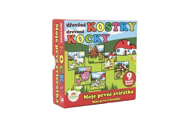 Kostki kubus moje pierwsze zwierzątka
