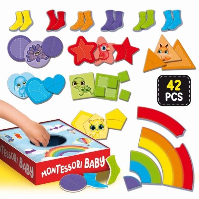Kolekcja gier Montessori dla dzieci