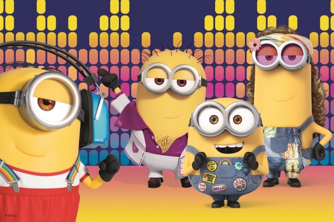Puzzle 60 elementów z motywem MINIONKI: robią bałagan (TREFL)