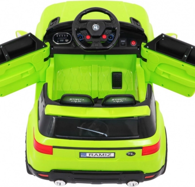Elektryczne autko Land Rapid Racer – Zielone