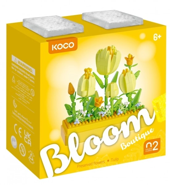 Zestaw konstrukcyjny Tulipany KOCO