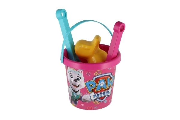 Zestaw na piasek 5 szt. plastik Paw Patrol/Ryśka patrol różowa w siatce 12x22x12cm 12m+ Wader