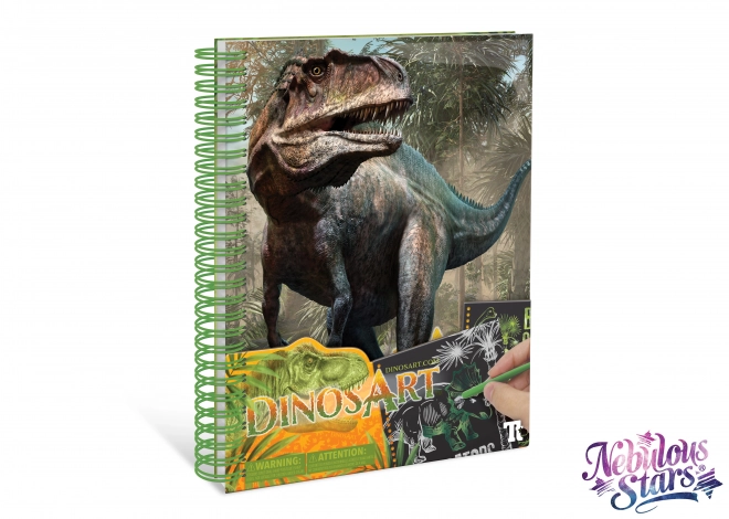Nebulous Stars Dinozaury Skrobanie dziennik
