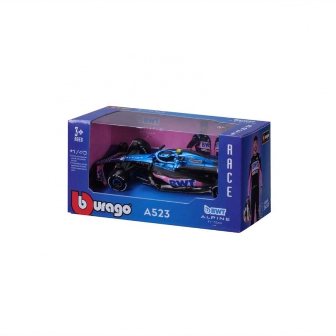 Bburago 1:43 WYŚCIG Formula F1 - BWT Alpine F1 Team A523 (2023) #10 (Pierre Gasly)