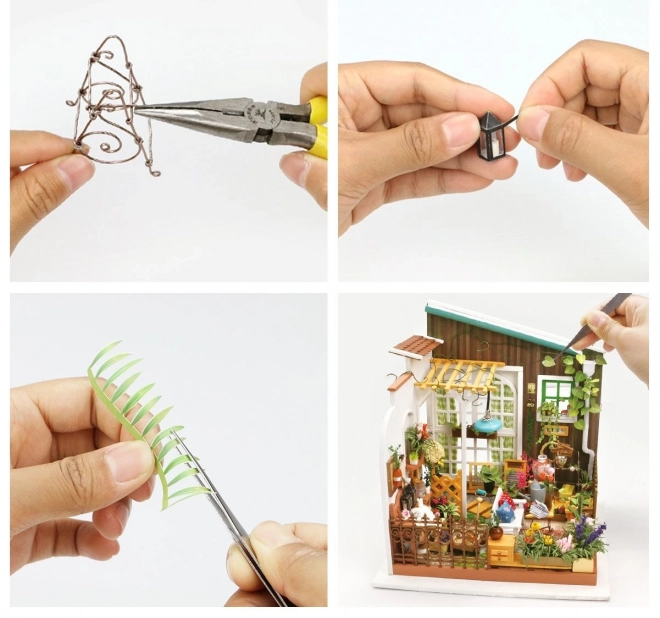 Millerowy ogród - DIY miniaturowy domek