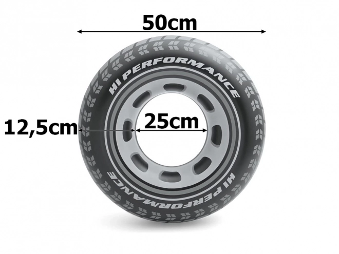 Nadmuchiwane koło dla dzieci 50 cm