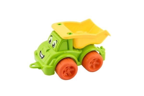 Ciężarówka wywrotka budowlana plastikowa 3 kolory 22x13x10cm 12m+