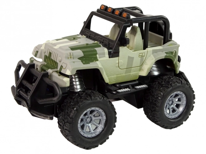 Zdalnie sterowane auto terenowe 1:43 Kamuflaż