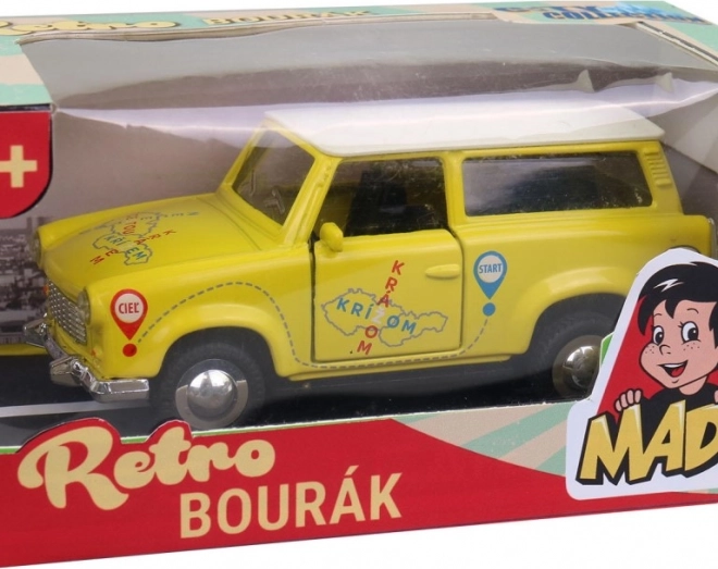 Metalowy model samochodu Trabant kombi 12 cm