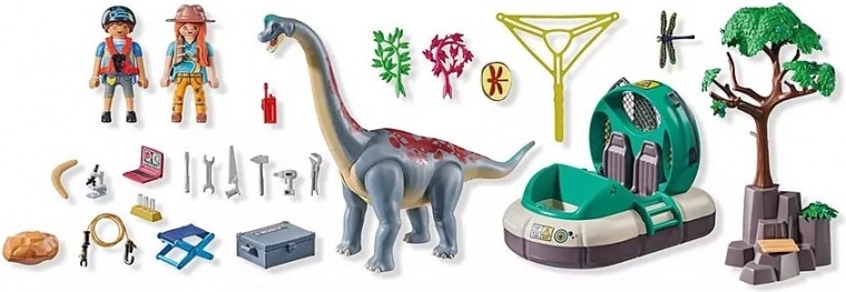 Akcesoria badawcze i kolejka linowa