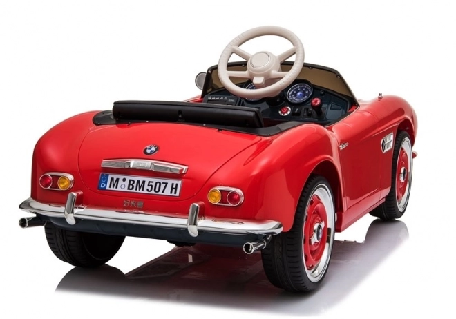 Auto na akumulator BMW Retro czerwone