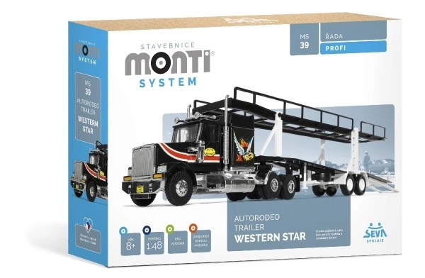 Zestaw Monti System Autorodeo Trailer Western Star