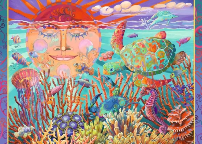 Puzzle RAVENSBURGER Słońce i morze XXL 500 elementów