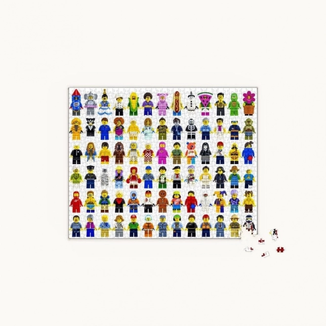 CHRONICLE BOOKS Puzzle LEGO4; Minifigurki 1000 elementów