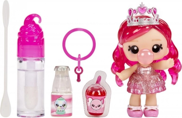 YummyLand laleczka z własnym błyszczykiem do ust Bianca Bubble Gum