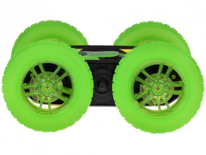 Cudowny samochód Stunt Car z kołami LED