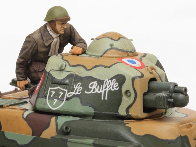 Model plastikowy francuskiego lekkiego czołgu Renault R35