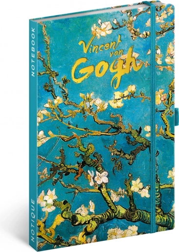 Notes NOTIQUE Vincent van Gogh, w linie, 13 × 21 cm