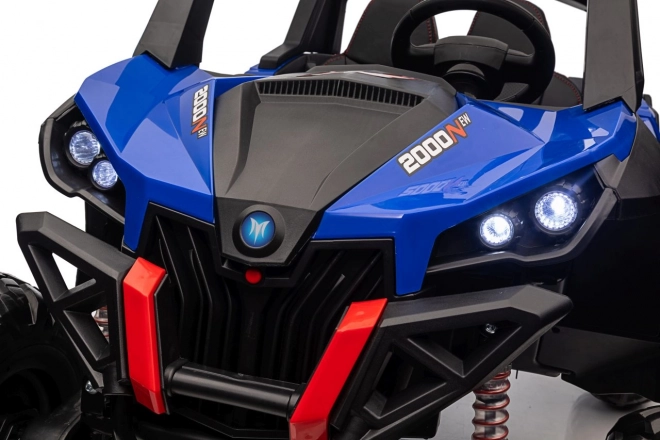 Dziecięcy elektryczny buggy UTV-MX niebieski